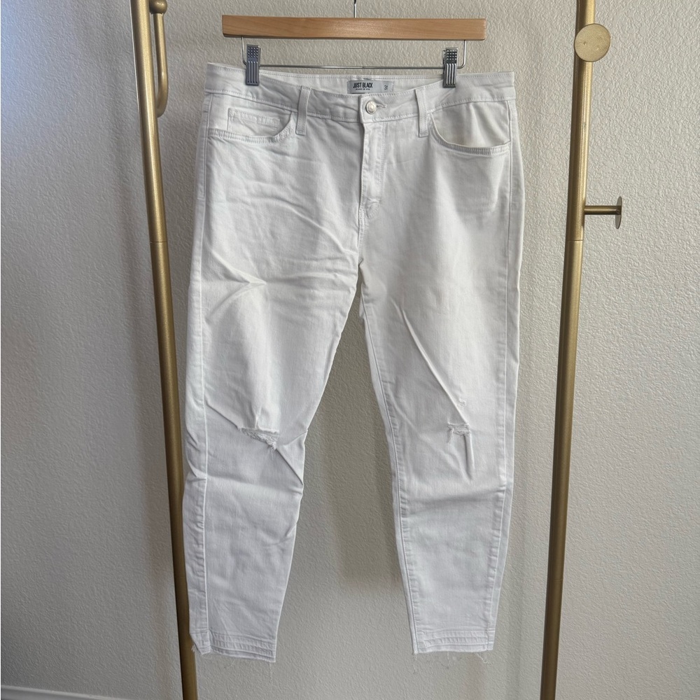 White Denim Jeans